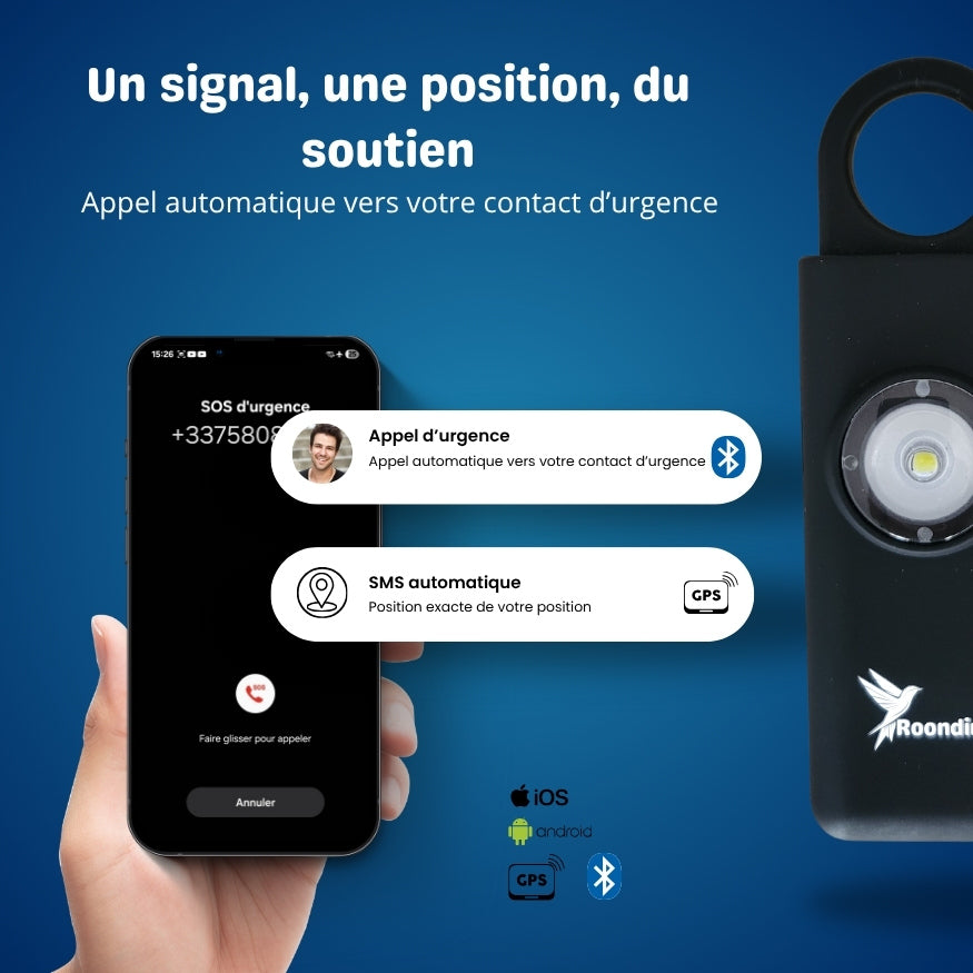 Alarme Personnelle | Roondine+