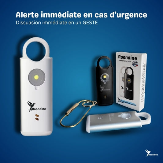 Alarme Personnelle de Poche Anti-Agression 135 dB | Roondine®